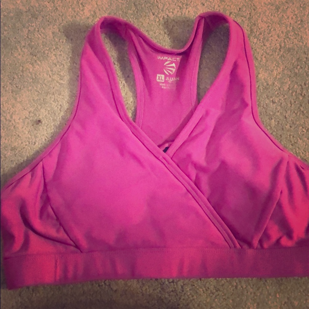 Jillian Michael’s Purple Sports Bra